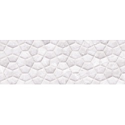 Ariana obk. 25x70 bílá dekor